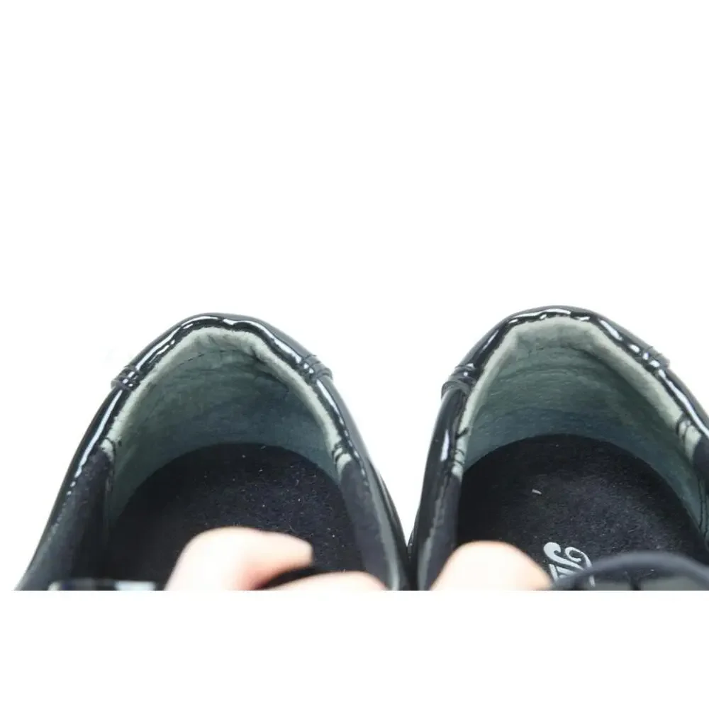 thorogood uniform classics shoes oxford patent leather shiny unisex mens 9.5 W